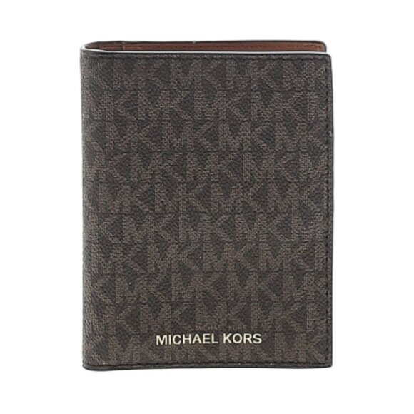 Michael Kors Leather Jet Set Travel Passport Holder / Wallet - Picture 1 of 4